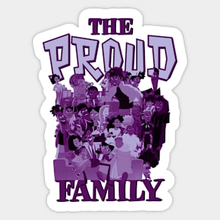 the proud family Sticker